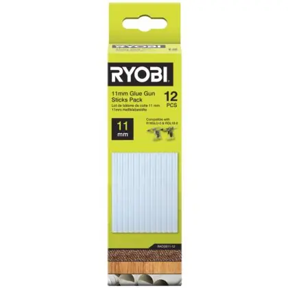 Tavné tyčinky RYOBI RACGS11-12 11 mm 12 ks Koupit Online