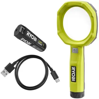 Nakupujte Hned Aku svítilna s lupou RYOBI RML4-120G USB Lithium