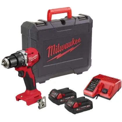 Bezpečná Platba Aku příklepový šroubovák MILWAUKEE M18 BLPDRC-202C