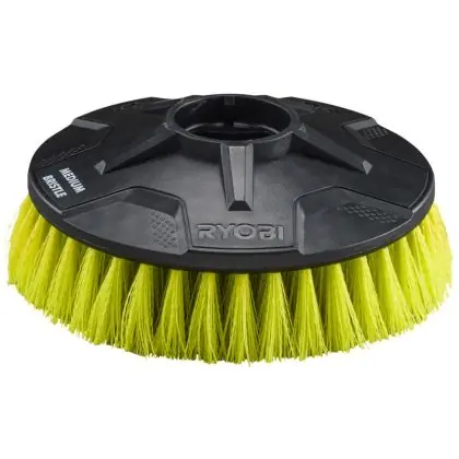 Hit Sezóny Nylonový kartáč se středně tvrdými štětinami RYOBI RAKSCRUBM 15 cm