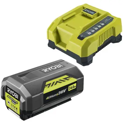 Akumulátor s nabíječkou RYOBI RY36BC60A-140 MAX POWER 36 V / 4,0 Ah Levný