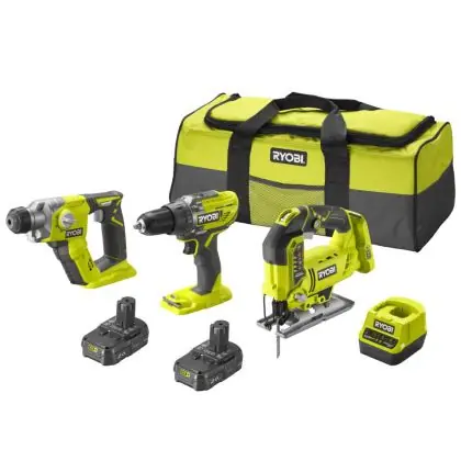 Bezpečná Platba Aku sada nářadí RYOBI R18DDJSSDS-220S ONE+