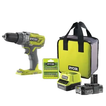 Super Cena Aku sada nářadí RYOBI R18PD3-120SA17 ONE+