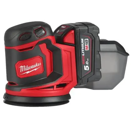 Must-Have Aku excentrická bruska MILWAUKEE M18 BOS125-502B