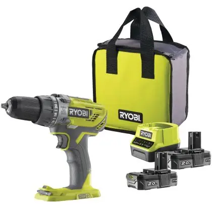 Rychlé Dodání Aku příklepový šroubovák RYOBI R18PD3-220S ONE+