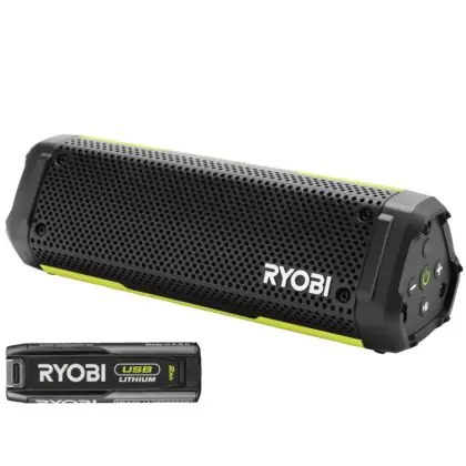 Víkendová Akce Aku reproduktor RYOBI RS4-120G USB Lithium