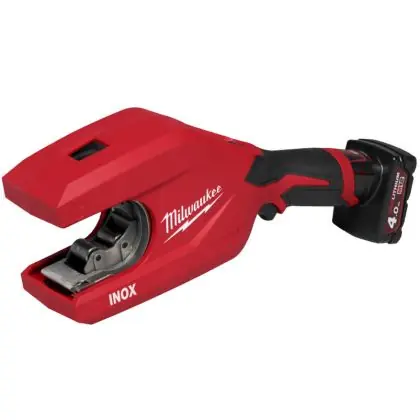 Aku řezák na nerezové trubky MILWAUKEE M12 PCSS54-402C Poslední Šance