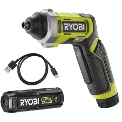 Víkendová Akce Aku šroubovák RYOBI RSD4-120T USB Lithium