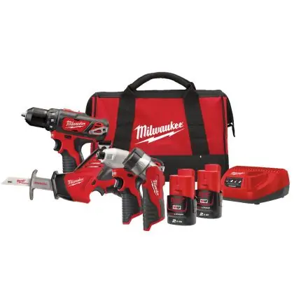 Aku sada nářadí MILWAUKEE M12 BPP4A-202B Přímo Od Výrobce