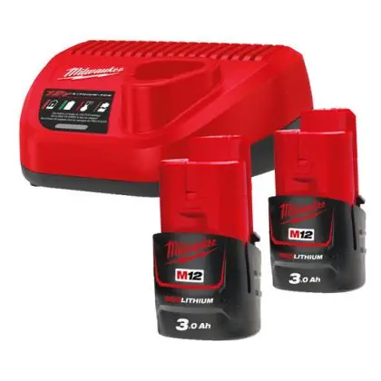 Sada akumulátorů a nabíječky MILWAUKEE M12 NRG-302 Nejprodávanější