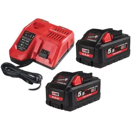 Objednat Nyní Sada akumulátorů a nabíječky MILWAUKEE M18 HNRG-552