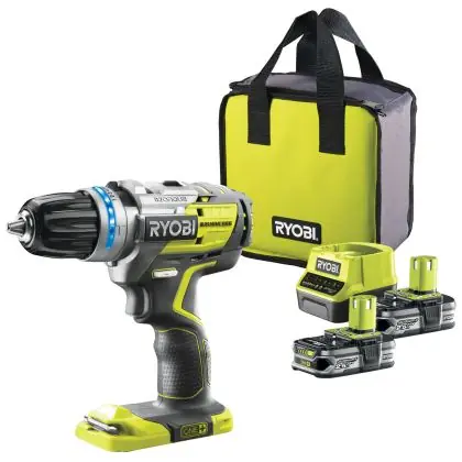 Aku příklepový šroubovák RYOBI R18PDBL-225S ONE+ Ihned K Objednání