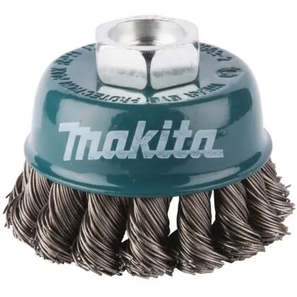Kartáč miskový MAKITA z nerezového drátu Ø 75 mm D-77497 Must-Have