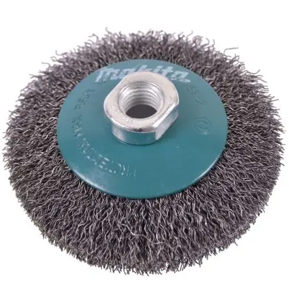 Akce Kartáč miskový MAKITA z ocelového drátu Ø 100 mm D-39827
