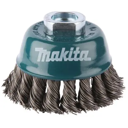 Kartáč miskový MAKITA z ocelového drátu Ø 75 mm D-24131 Nejlepší Volba