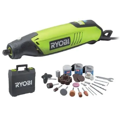 Speciální Cena Přímá bruska RYOBI EHT150V + 115 ks příslušenství