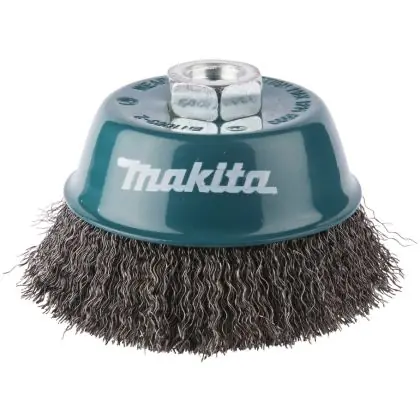 Kartáč miskový MAKITA z nerezového drátu Ø 65 mm D-77431 Zlevněný