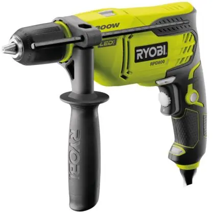 Příklepová vrtačka RYOBI RPD800K Cenový Hit