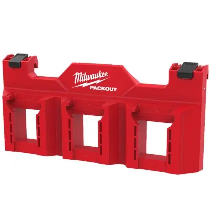 Sleva Boční držák MILWAUKEE PACKOUT na akumulátory M18