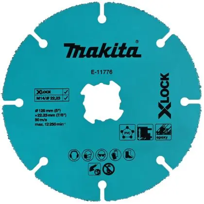 Řezný kotouč univerzální MAKITA TCT X-LOCK 125x2,0x10 mm Nakupujte Hned