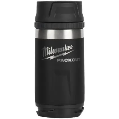 Láhev MILWAUKEE PACKOUT s víčkem 355 ml černá Časově Omezené
