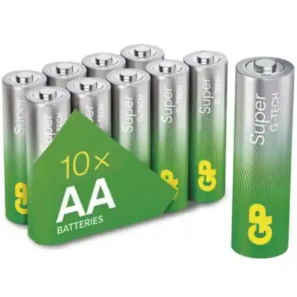 Rychlé Dodání Baterie GP SUPER AA LR6 10 ks