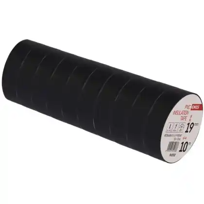 Izolační páska EMOS PVC 19 mm / 10 m černá 10 ks Super Cena