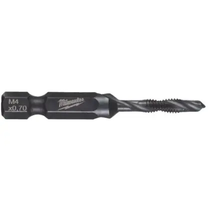 Originální Vrták do kovu se závitníkem MILWAUKEE HSS-G COMBI M4