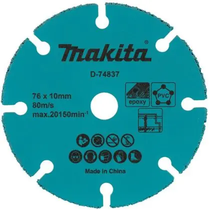 Řezný kotouč univerzální MAKITA 76x1,7x10 mm Nejlepší Cena