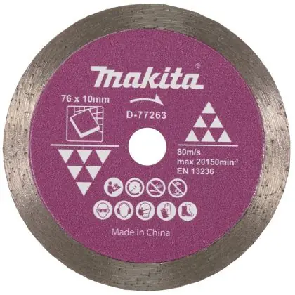 Diamantový kotouč MAKITA 76 x 10 mm Expresní Doručení