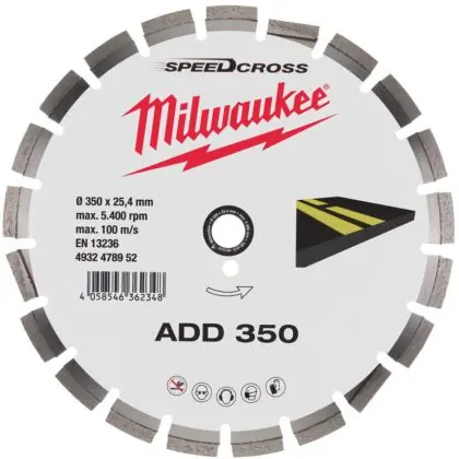Cenově Výhodný Diamantový kotouč MILWAUKEE SPEEDCROSS ADD 350 mm