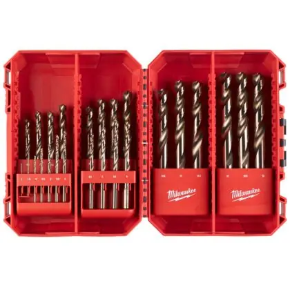 Pouze Dnes Sada vrtáků do kovu MILWAUKEE HSS-G COBALT SET 25 ks