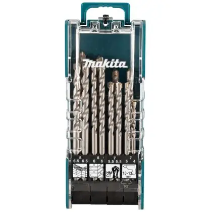 Sada vrtáků do betonu MAKITA 12 ks D-73483 Akční Cena