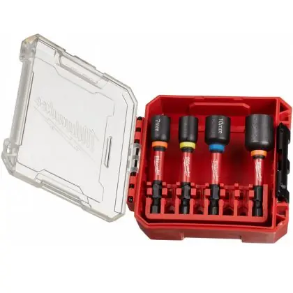 Sada nástrčných klíčů MILWAUKEE SHOCKWAVE IMPACT DUTY 4 ks Pouze Dnes