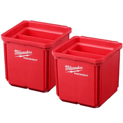 Bezpečná Platba Kontejner MILWAUKEE PACKOUT 10x10 cm 2 ks