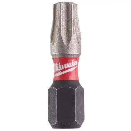 Tovární Cena Bit MILWAUKEE SHOCKWAVE IMPACT DUTY TX27 x 25 mm 2 ks