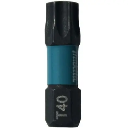 Bit torzní MAKITA Impact Black T40 x 25 mm 2 ks Nejprodávanější