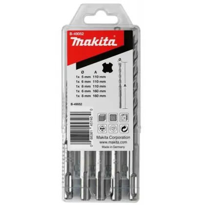 Sada příklepových vrtáků MAKITA SDS-Plus V Plus 5 ks B-49052 Koupit Online