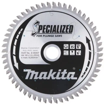 Pilový kotouč pro ponorné pily MAKITA 165 x 20 mm 56 zubů Zlevněný