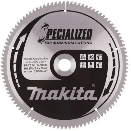 Pilový kotouč na hliník MAKITA 305 x 30 mm 100 zubů Výprodej