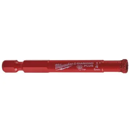 Sezónní Sleva Vrták diamantový MILWAUKEE DIAMOND PLUS 6 mm