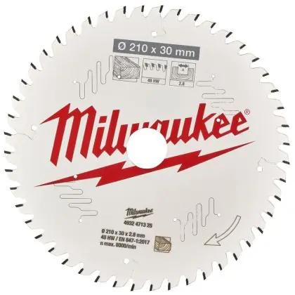 Řezný kotouč MILWAUKEE CSB MS W 210/30 mm 48 zubů Zlevněný