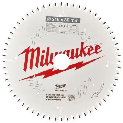 Víkendová Akce Řezný kotouč MILWAUKEE CSB MS W 216/30 mm 60 zubů