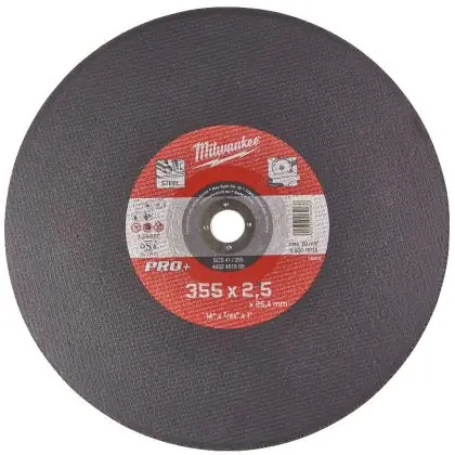 Řezný kotouč na kov MILWAUKEE SCS 41 PRO+ 355x2,5x25,4 mm Cenová Bomba