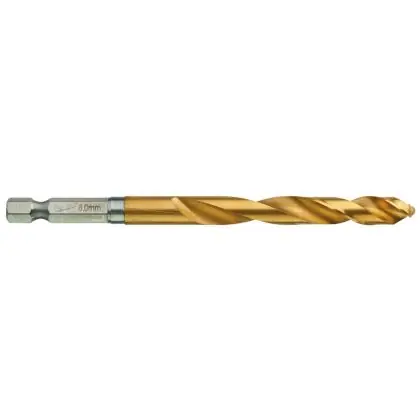 Vrták do kovu MILWAUKEE RED HEX HSS-G TiN 8 x 70 mm Cenový Hit
