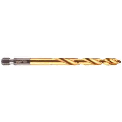 Vrták do kovu MILWAUKEE RED HEX HSS-G TiN 6,8 x 65 mm Hit Sezóny