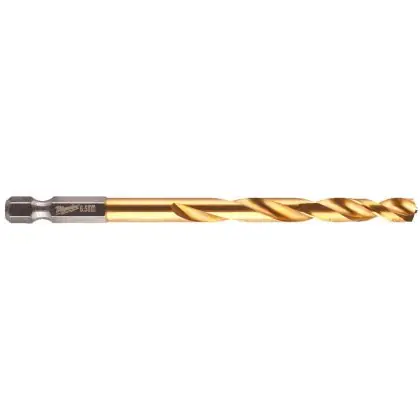 Vrták do kovu MILWAUKEE RED HEX HSS-G TiN 6,5 x 64 mm Ověřený