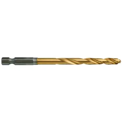 Nejprodávanější Vrták do kovu MILWAUKEE RED HEX HSS-G TiN 6 x 63 mm