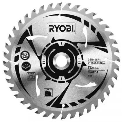 Autentický Pilový kotouč RYOBI CSB165A1 165 mm
