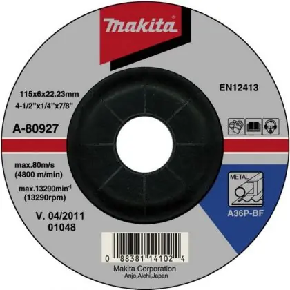 Brusný kotouč ocel MAKITA 115x6,0x22 mm Značkový